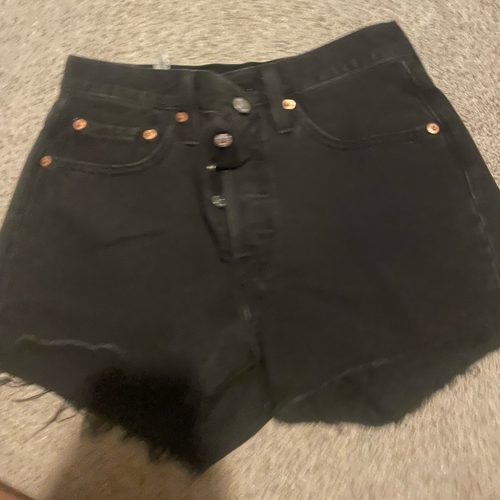 Black Levi Shorts